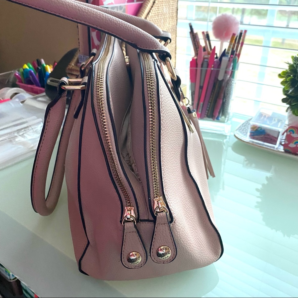 Marc New York | Andrew Marc Blush Pink Union Satchel - Picture 7 of 7